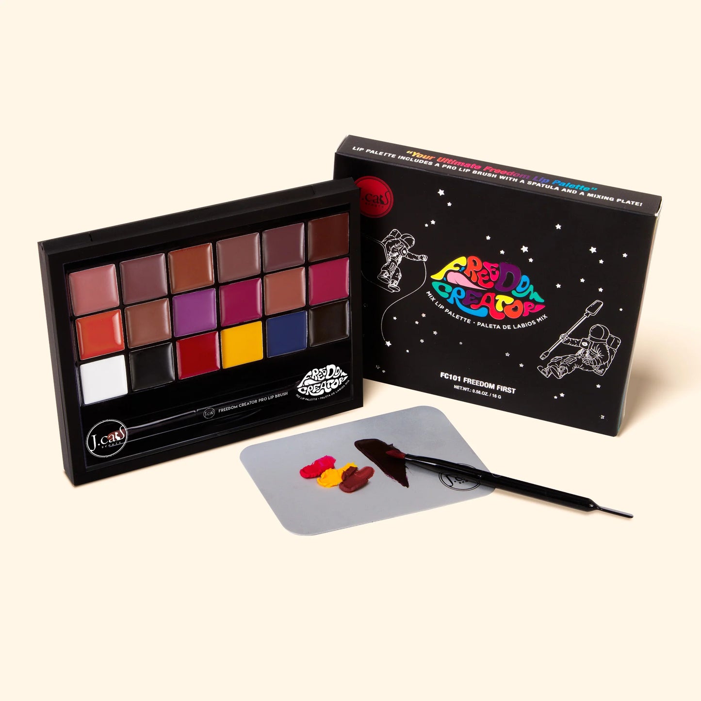 Paleta de labios Freedom Creator J.cat