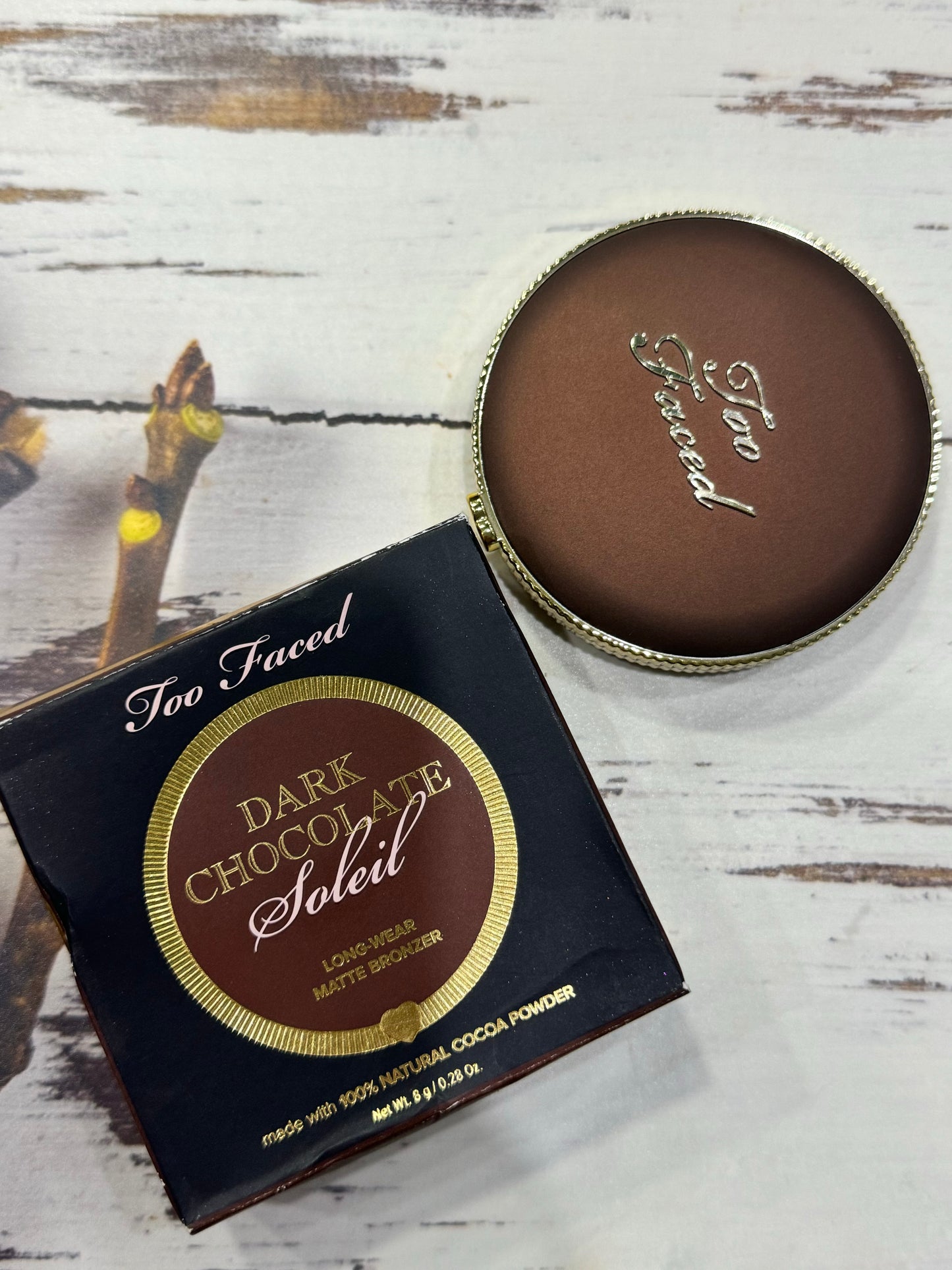 Dark chocolate matte Too Faced