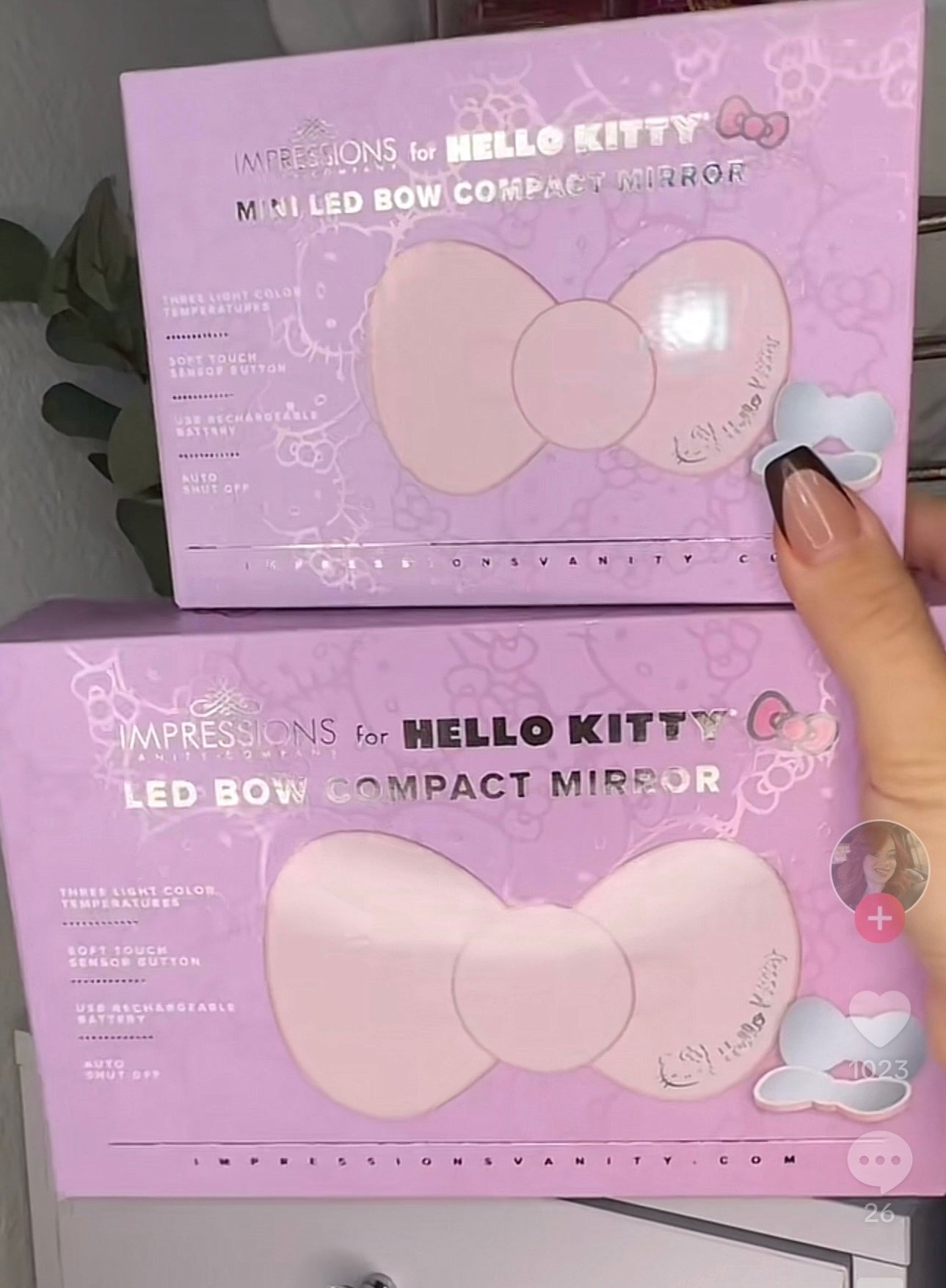 Espejo lazo Hello kitty Impressions Vanity