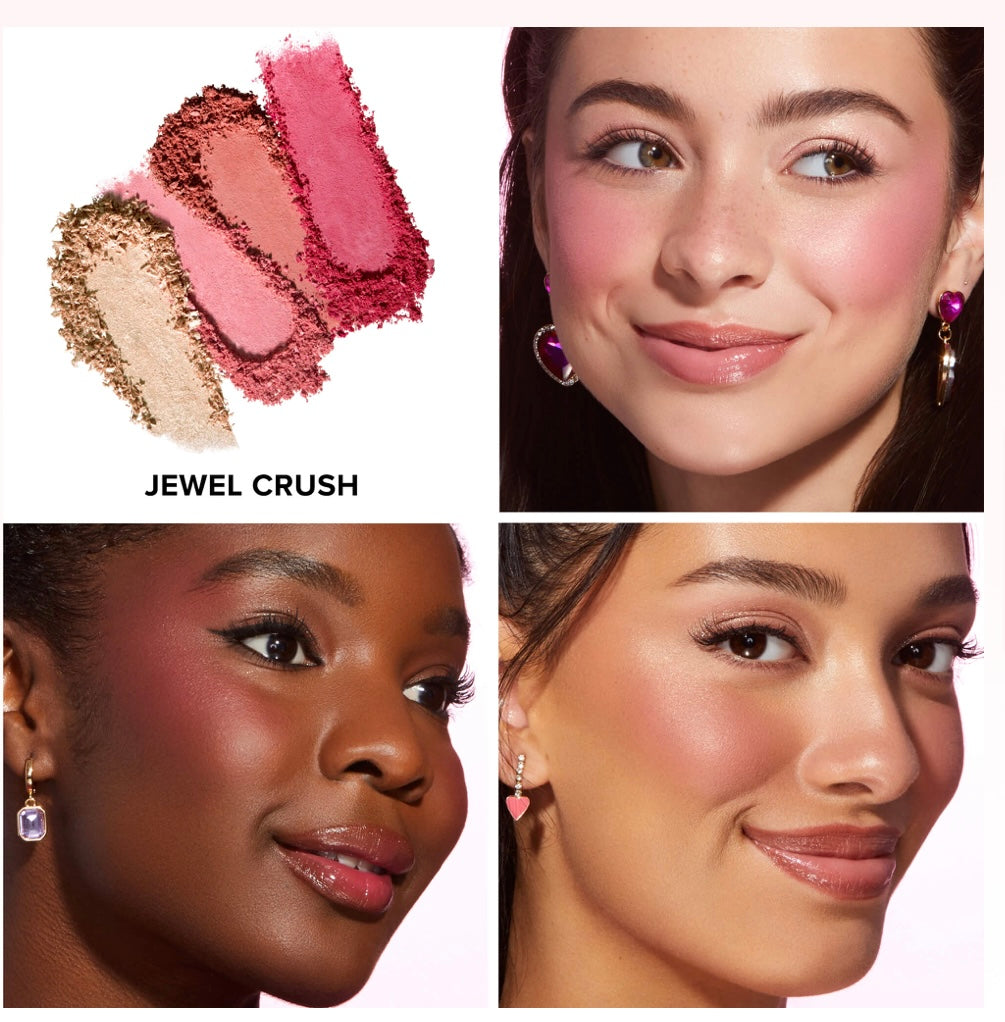 Jewel Crush Blush & Highlighter Face Palette Too Faced