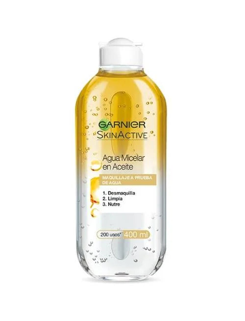 Agua micelar en aceite Garnier