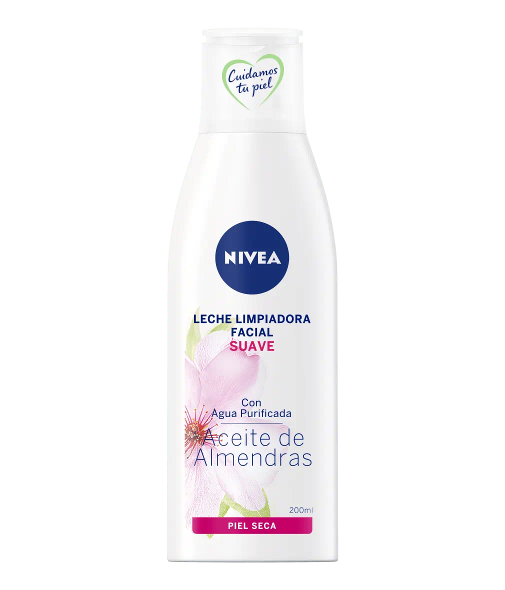 Leche limpiadora facial Suave Nivea