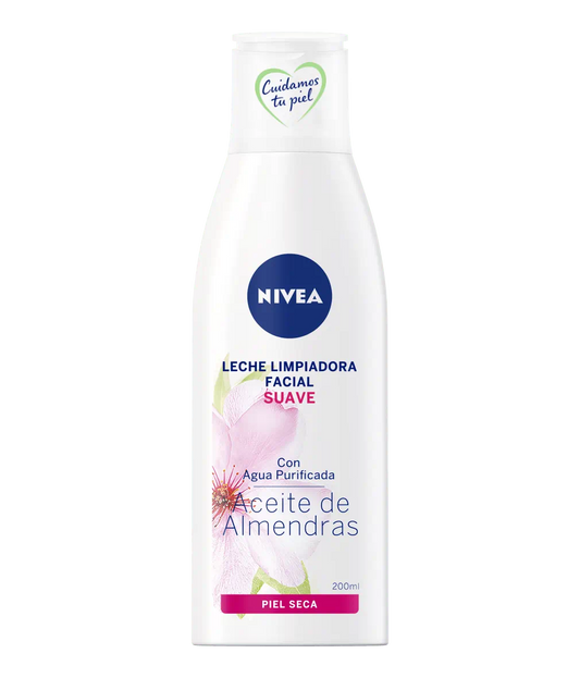 Leche limpiadora facial Suave Nivea