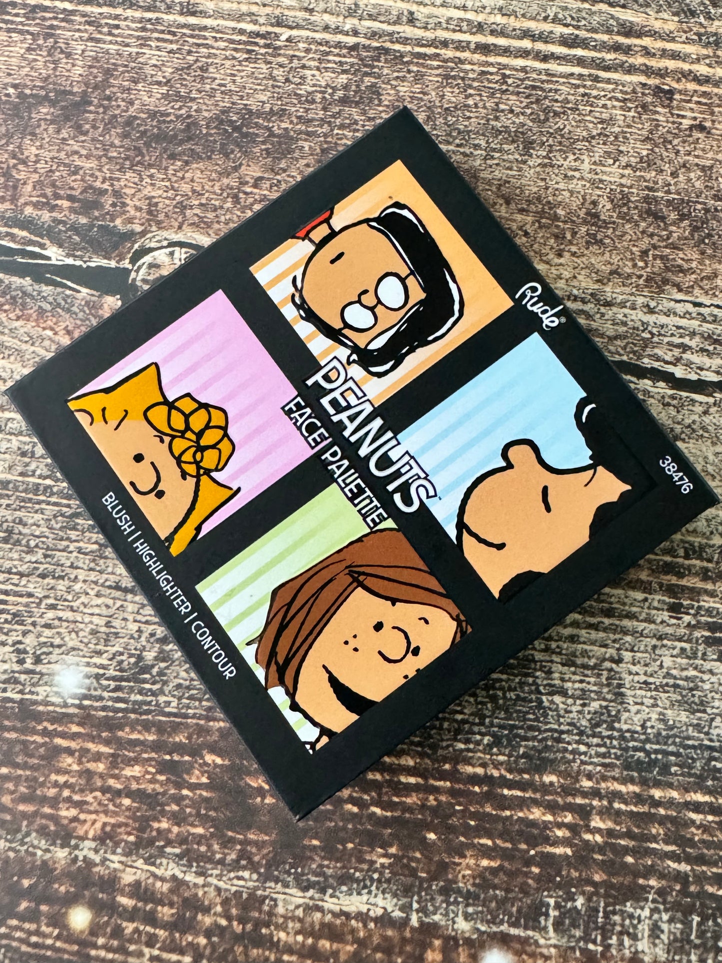 Paleta de rostro Peanuts Rude Cosmetics